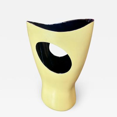  Pozzi 1980s Italian Mid Century Vase by Pozzi