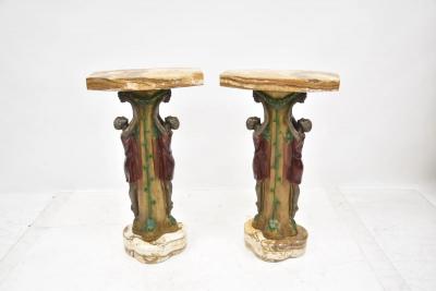  Pr PIERRE SEGA ART DECO FERN STAND PEDESTALS