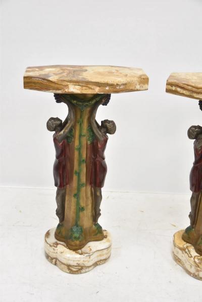  Pr PIERRE SEGA ART DECO FERN STAND PEDESTALS