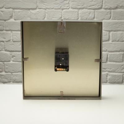  Pragotron Square Pragotron Wall Clock Czechoslovakia 1950s