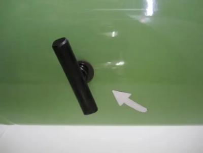  Preway Magnificent Malm style Cone Wood Burning Fireplace Rare Lime Green