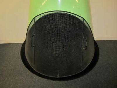  Preway Magnificent Malm style Cone Wood Burning Fireplace Rare Lime Green