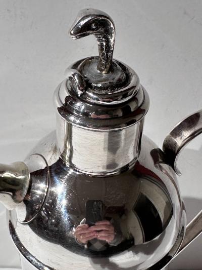  Prima S lvplet Vintage Danish Art Deco Silver Plated Cocktail Shaker by Prima S lvplet