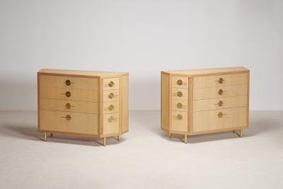  Proisy Studio Pair of Delta Chest of Drawers By Proisy Studio