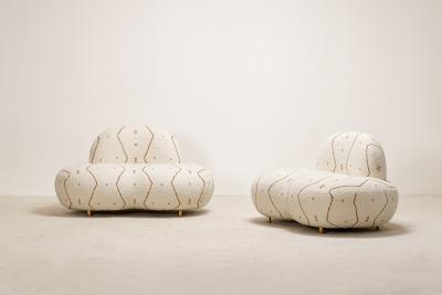  Proisy Studio Pair of Jane Lounge Chairs by Proisy Studio