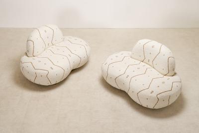  Proisy Studio Pair of Jane Lounge Chairs by Proisy Studio