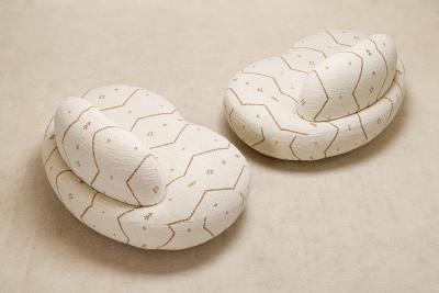  Proisy Studio Pair of Jane Lounge Chairs by Proisy Studio