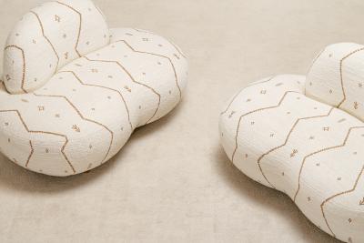  Proisy Studio Pair of Jane Lounge Chairs by Proisy Studio