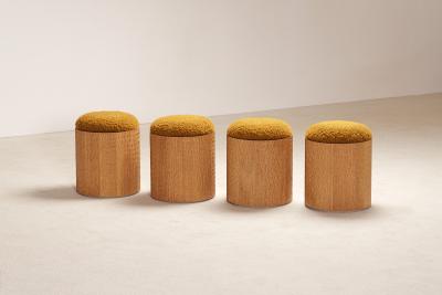  Proisy Studio Set of 4 Jessie Stools by Proisy Studio