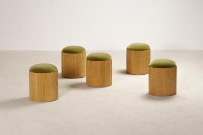  Proisy Studio Set of 5 Jessie Stools by Proisy Studio