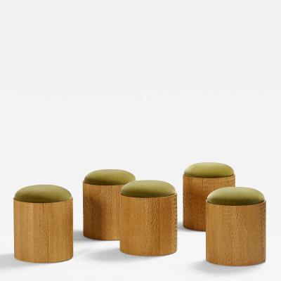  Proisy Studio Set of 5 Jessie Stools by Proisy Studio