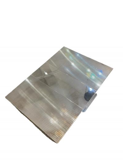 Puiforcat 1970s Large Silver plated decorative box by Puiforcat