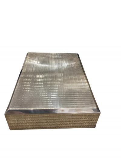  Puiforcat 1970s Silver plated decorative box in the style of Puiforcat