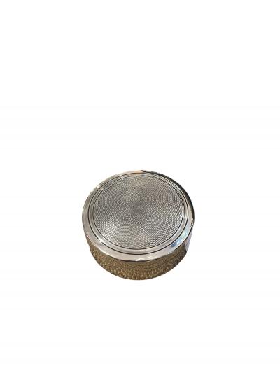  Puiforcat 1980s Silver plated decorative box by Puiforcat