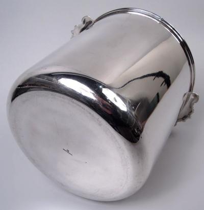  Puiforcat Puiforcat French Art Deco Classical Silverplate Wine Cooler Ice Bucket