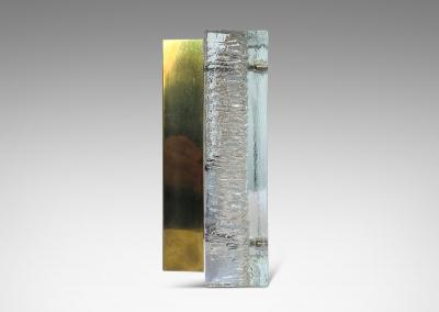 Pukeberg Brutalist Pair of Sconces by Pukeberg