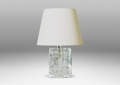  Pukeberg Pair of Brutalist Table Lamps by by Uno Westerberg for Pukeberg
