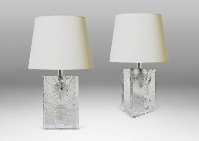  Pukeberg Pair of table lamps by Uno Westerberg for Pukeberg