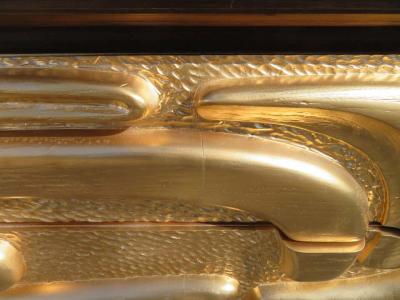  Pulaski Furniture Corporation Fabulous Sculptural Tall Chest Dresser by Pulaski Witco Oceanic Style