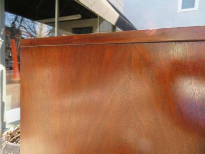  Pulaski Furniture Corporation Fabulous Sculptural Tall Chest Dresser by Pulaski Witco Oceanic Style