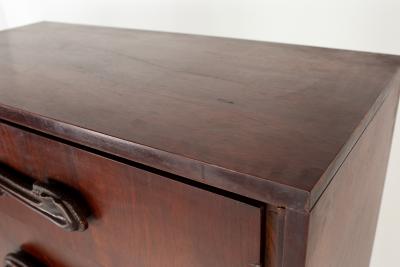  Pulaski Furniture Corporation Witco Style Pulaski Oceanic Brutalist MCM 6 Drawer Gentlemans Chest Highboy