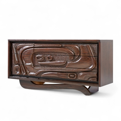  Pulaski Furniture Corporation Witco Style Pulaski Oceanic Mid Century Credenza