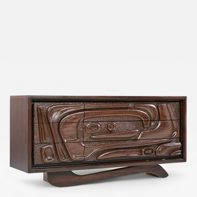  Pulaski Furniture Corporation Witco Style Pulaski Oceanic Mid Century Credenza