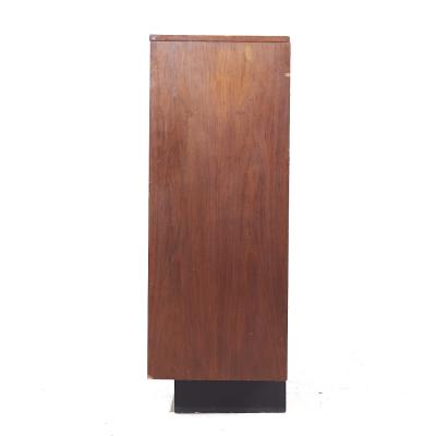  Pulaski Furniture Corporation Witco Style Pulaski Oceanic Mid Century Highboy Dresser Armoire