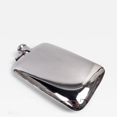  R Blackinton Co Blackinton American Modern Sterling Silver Flask