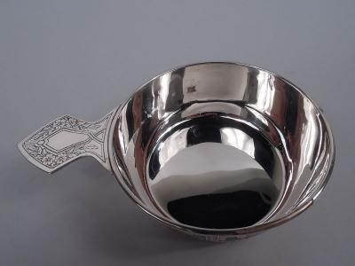  R Blackinton Co Blackinton Edwardian Nursery Rhyme Sterling Silver Porringer