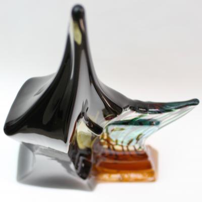  R Galante Glass Sculpture made in Italy by R Galante