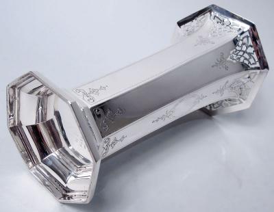  R Wallace Sons Antique American Edwardian Classical Sterling Silver Vase