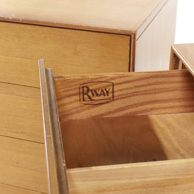  R Way Rway Rway Mid Century Chests Pair