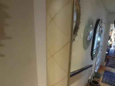  R Y Augousti Large French Modern Goatskin Mirror