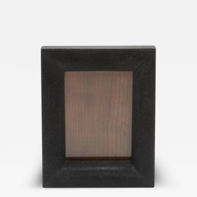  R Y Augousti Picture Frame 5x7 in Black Shagreen by R Y Augousti