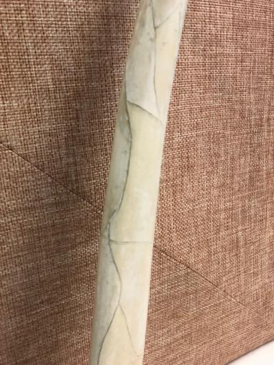  R Y Augousti R Y Augousti Goatskin Parchment Console