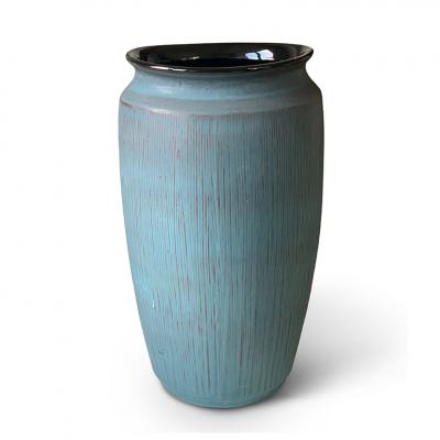  R rstrand Pair of Monumental Organic Modern Vases by Rorstrand