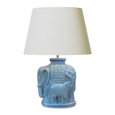  R rstrand Rorstrand Charming Elephant Table Lamp Attributed to Gunnar Nylund