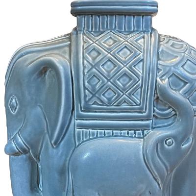  R rstrand Rorstrand Charming Elephant Table Lamp Attributed to Gunnar Nylund