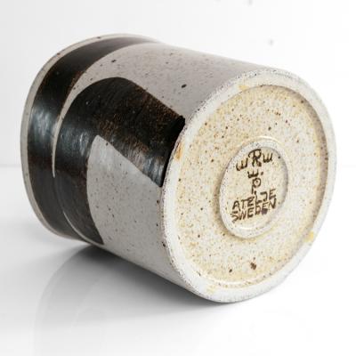  R rstrand Rorstrand Studio 3 Inger Persson hand thrown vases bold graphic designs Rorstrand Sweden 1960