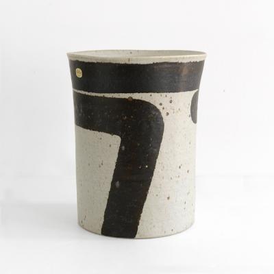  R rstrand Rorstrand Studio 3 Inger Persson hand thrown vases bold graphic designs Rorstrand Sweden 1960