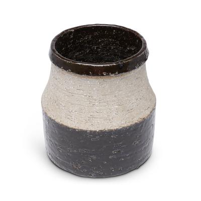  R rstrand Rorstrand Studio Brutalist Vase in Grog Stoneware by Hertha Bengtson for R rstrand