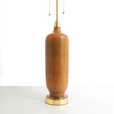  R rstrand Rorstrand Studio CARL HARRY STALHANE HARES FUR GLAZE LAMP RORSTRAND SWEDEN