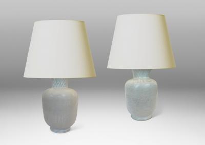  R rstrand Rorstrand Studio Duo of Table Lamps by Gunnar Nylund for R rstrand