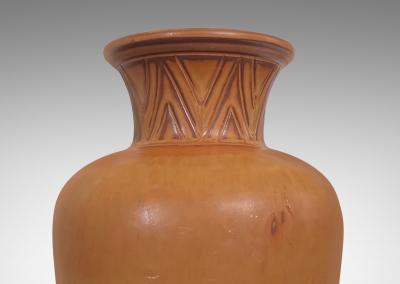  R rstrand Rorstrand Studio Duo of Table Lamps in Terra Cotta Tones