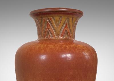  R rstrand Rorstrand Studio Duo of Table Lamps in Terra Cotta Tones