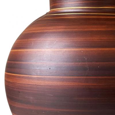  R rstrand Rorstrand Studio Faux Bois Globe Table Lamp by Gunnar Nylund for Rorstrand Lindkoping