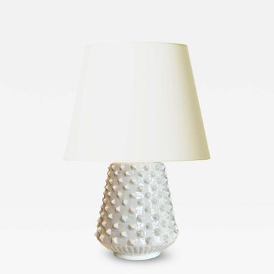 Rörstrand / Rorstrand Studio - Mid-Century Modern Small Spikey Table Lamp by Gunnar Nylund
