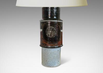  R rstrand Rorstrand Studio Pair of Brutalist Table Lamps by Inger Persson for R rstrand