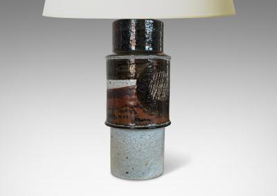  R rstrand Rorstrand Studio Pair of Brutalist Table Lamps by Inger Persson for R rstrand